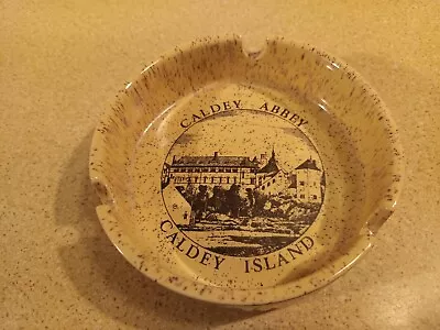Buy Vintage Prinknash Pottery Gloucester  Ceramic Ashtray  Caldey Abbey • 6£