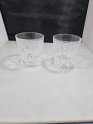 Buy Waterford Crystal Kenmare Old Fashion Rocks Glasses Set Of 2  3.5 H  9oz • 76.42£