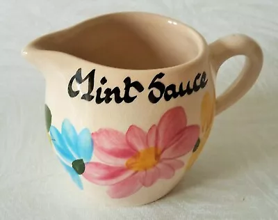 Buy Vintage Toni Raymond Mint Sauce Jug – Floral Decoration – Artist Signed – Vgc • 6.99£