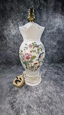 Buy Vintage Aynsley Pembroke Bone China Large Table Lamp Working Tested No Shade  • 14.99£