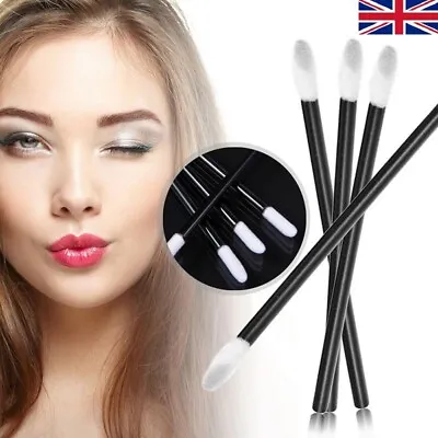 Buy Disposable Lip Brush Gloss Wands Applicator Lipstick Makeup Tool Cosmetic • 6.99£