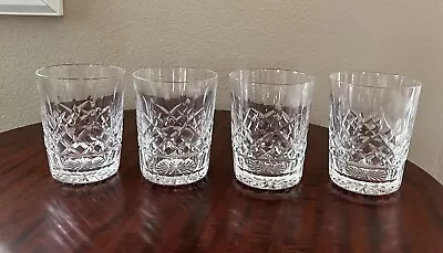 Buy Vintage Waterford Lismore 14oz Double Old Fashion Glasses Set Of 4 • 325.24£