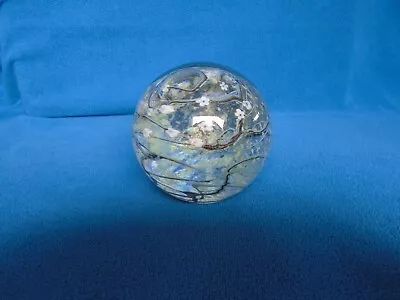 Buy Okra  Winter  Glass Paperweight With Ray Foster Inititials 1997  Original Label • 59£