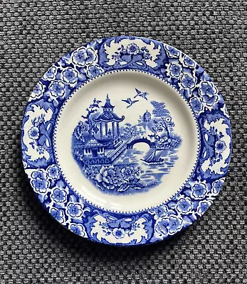 Buy Olde Alton Ware England Willow Pattern 18cm Plate • 5£