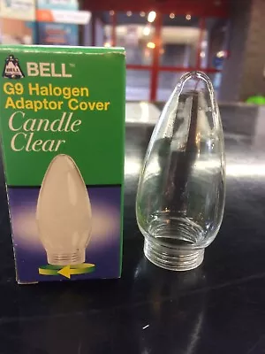 Buy 1 X Clear Candle Decorative Glass Cover For BELL G9 Adaptor • 8.99£