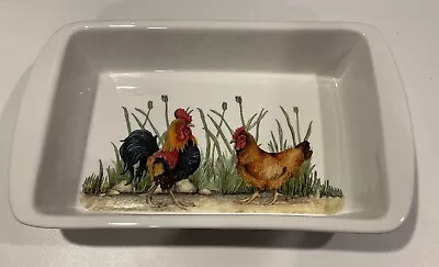 Buy KENT POTTERY Original Rooster Collection 12” X 7” Casserole Dish • 23.29£