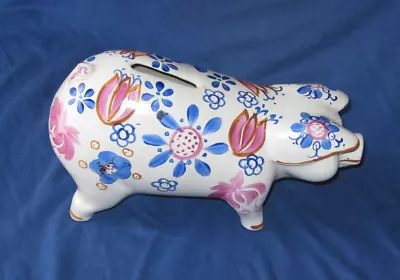Buy Arthur Wood Pottery Large Pig Piggy Bank Money Box • 19.50£