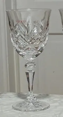 Buy Vintage Galway Crystal Red Wine Glass Kylmore Ireland Wedding Holiday • 13.98£