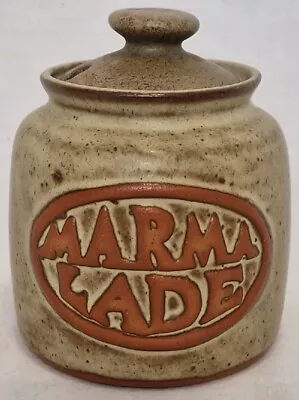 Buy Tremar Pottery - Marmalade Jar / Pot - Cornish Stoneware - Vintage 1970's  • 7.50£