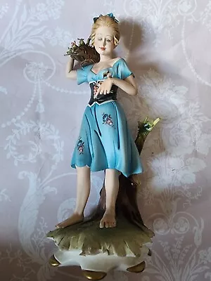 Buy Vintage Signed Capodimonte Figure With Damage • 20£