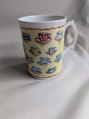 Buy Duchess Fine Bone China W/  Tea Cup/Saucer  Pattern 8oz Coffee Mug England 3.75  • 12.07£