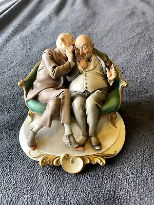 Buy Capodimonte Figure  The Gossips  Giuseppe Cappe 1959 • 65£