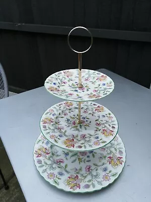 Buy Minton HADDON HALL Three Tier Cake Stand • 34.95£