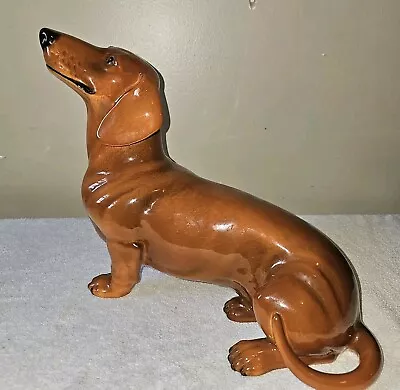 Buy Rare Beswick Lg. Fireside Dachshund By Albert Hallam #2286 1969 15.5 ×10 ×5 . • 200.37£