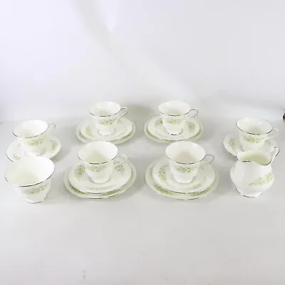 Buy WEDGWOOD 'Caroline' Bone China Tea Set 4x Trios Milk Jug Sugar Bowl & Spares-WPK • 9.99£