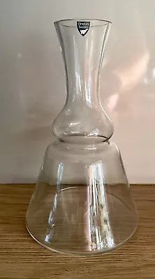 Buy Orrefors Sweden Crystal Glass Carafe Decanter 23cm Pre Owned VGC • 30.51£