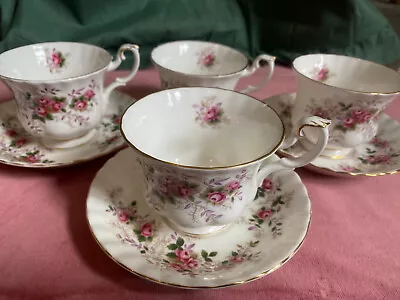 Buy Royal Albert Lavender Rose Bone China Tea Set • 14£