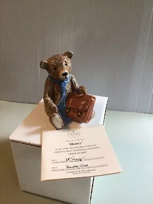Buy RARE ROYAL DOULTON HENRY OF BESWICK BEAR COLLECTION  Boxed With Certificate • 39.95£