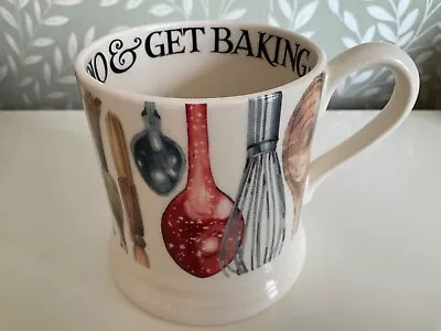 Buy Emma Bridgewater Pottery Mug 1/2 Pint Bake Off Get Baking New Unused • 10.99£