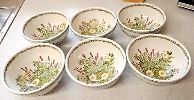 Buy The National Trust Garden Herbs By Portmeirion  6 Small Bowls. Perfect. • 40£