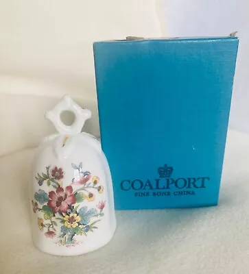 Buy Coalport Ming Rose Looped Bell Vintage Collectible Undamaged Bone China • 39.99£