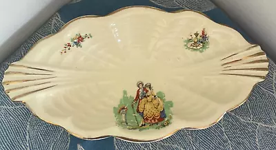 Buy Royal Staffordshire Pottery Honeyglaze Dish Vintage Victorian Couple Vintage • 12.21£