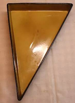 Buy Beswick 1960-70 Modernist (642) Triangular Footed Ceramic Dish By Albert Hallam • 55£