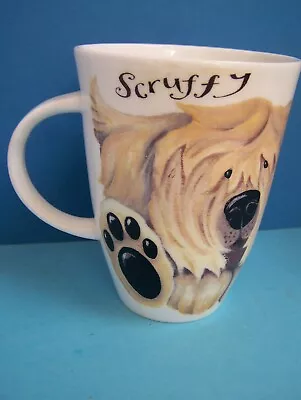 Buy Roy Kirkham Dog Paws Scruffy & Spotty Tea Cup Coffee Mug Bone China Cute Dogs • 10£