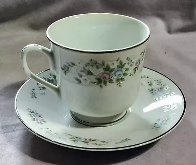 Buy 4 Vintage Carlton CORSAGE 481 Coffee Cups, Teacups W/ Saucers Made In JAPAN EUC • 11.19£