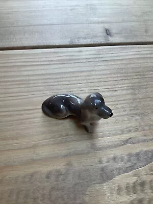 Buy Lomonosov / Ussr Miniature Dachshund / Sausage Dog Figurine • 5£