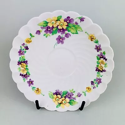 Buy Royal Staffordshire Dinnerware By Clarice Cliff Floral Saucer A/F • 5.80£