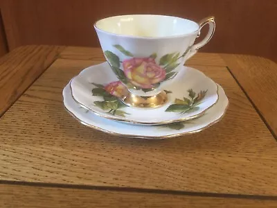 Buy Royal Standard Harry Wheatcroft World Famous Roses “Peace” Tea Cup Saucer Plate • 6£