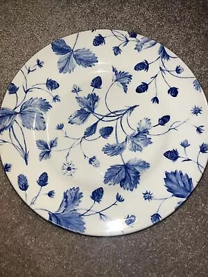 Buy Vintage Royal Stafford Blue & White Alpine 8.5” Dinner Plate • 27.96£