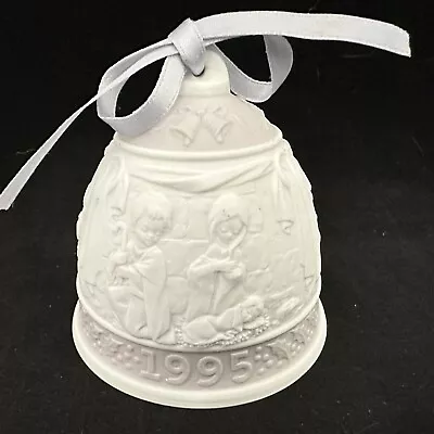 Buy Lladro Annual Christmas Bell 1995 Porcelain Ornament Nativity Angels • 18.64£