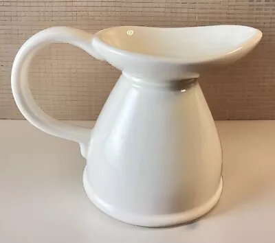 Buy Lord Nelson Pottery - White Creamer Pitcher Gravy Boat - Made In England - 10-76 • 16.73£