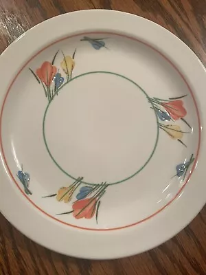 Buy Stonehenge Midwinter CROCUS 7  Bread & Butter Plate Floral England • 9.79£