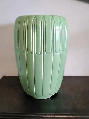 Buy Vintage Royal Doulton,  1930s Green Vase. • 60£