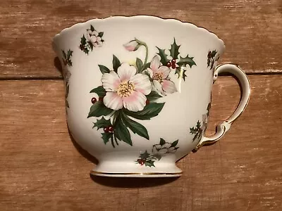 Buy Wall Planter Lord Nelson Ware, Ceramic White Large Teacup, Holly And Flowers • 25£