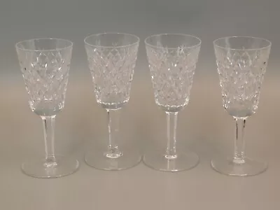Buy FOUR WATERFORD ALANA 5 1/8  13cm PORT GLASSES. • 19.99£