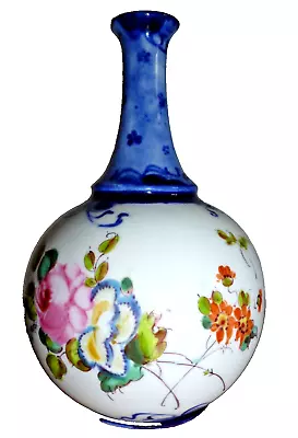 Buy Antique Royal Crown Derby Floral Vase Dated 1902 VGC • 19.99£