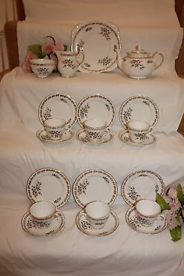 Buy 9240d Royal Grafton Floral Spring Tea Set Inc Tea Pot 22 Pieces Bone China VGC • 60£