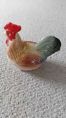 Buy Vintage Chicken In A Basket Ceramic Pottery French • 8£