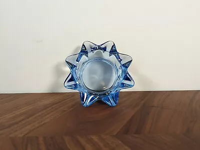 Buy Vintage Rudolfova #13154 Sklo Union Blue Glass Bowl By Rudolf Jurnikl 1962 • 15£