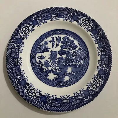 Buy Woods Ware Blue And White Willow Pattern 7 Inch Plate • 1.99£