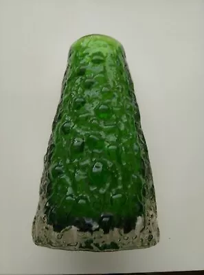 Buy Whitefriars Green Volcano Vase • 146£