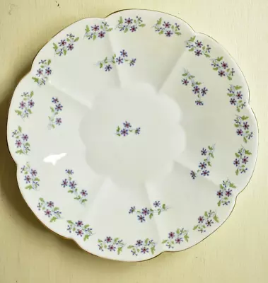 Buy Shelley Late Foley Cornflower Cake Plate X 1 • 8£