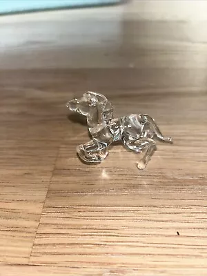 Buy Mini Crystal Cut Glass Ornament Figurine Horse • 3£