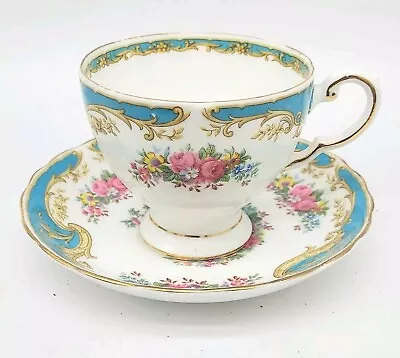 Buy Vintage Tuscan Naples Tea Cup And Saucer, Fine English Bone China,  England • 51.26£