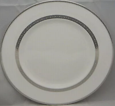 Buy Set Of 4 Vera Wang Vera Lace-Platinum Dinner Plates • 102.50£