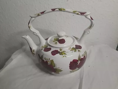 Buy Arthur Wood England Pattern 6460 Tea Pot Floral. Vintage. • 12£